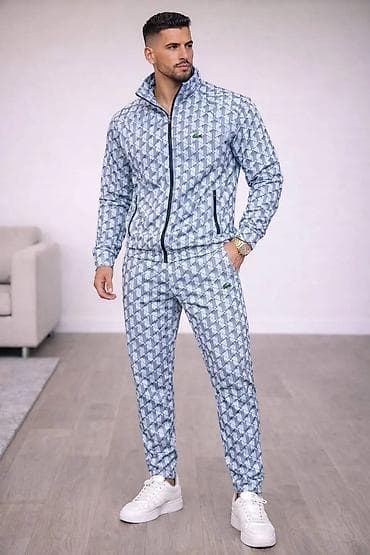 balea za samopotamnjivanje: Komplet, Lacoste, bоја - Bež, Poliester — 5