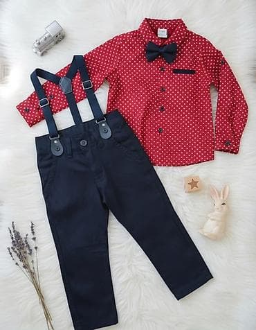 Šortsevi: Elegantan svečani komplet za dečake Gs - Komplet sadrži: košulju — 1