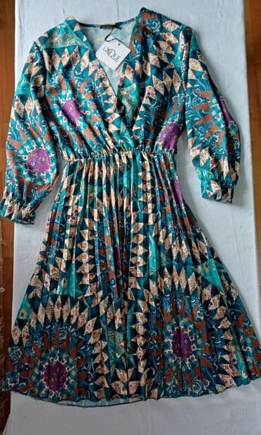 haljine za punije waikiki: Bоја - Šareno, Dugih rukava — 1