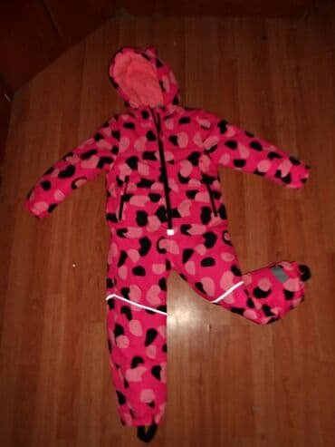 Trousers: 116-122, color - Pink — 1