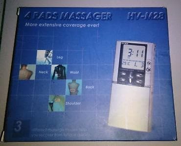 Masažer elektronski Masažer sa dodatnim funkcijama sata, alarma