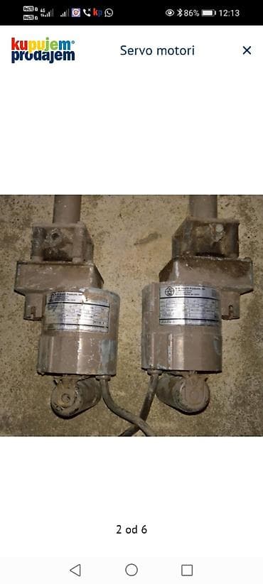 Electric Drills: Servo aktuatori sa navojnim vretenom – par - Tip: linearni — 2