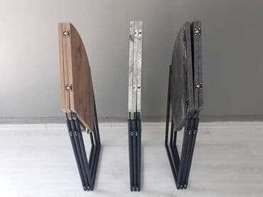 sklopivi zidni sto lidl: Sklopivi trpezarijski stolovi fi 80cm - 9500din fi 100cm - 10500 din — 7