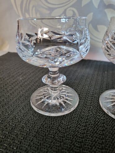 plastične čaše 0 2 cena: Case za dvoje,kristal,rucni rad za zestoko pice iz 70ih. Case su — 5