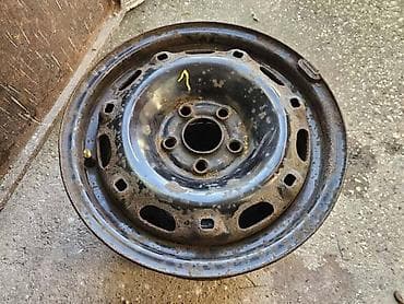 megan auto: ČELIČNE FELNE 14 5 X 100 | R14 5x100 6j et43 1 komad 15e fix — 1