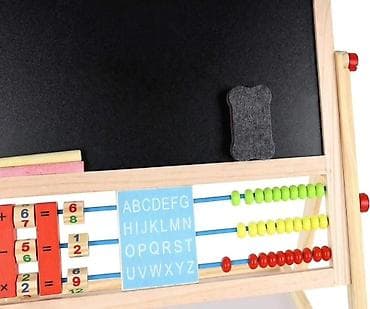 ranac kofer za decu: Velika dvostrana školska tabla edukativna igračka. Okreće se i  sa — 8