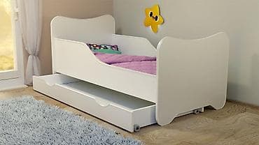tramboline za decu akcija: Dečiji Krevet 160x80 cm + Fioka – beli Šifra proizvoda: - Materijal — 4