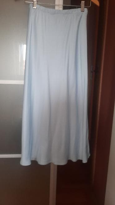 crvena satenska kosulja: S (EU 36), Maksi, bоја - Svetloplava — 5