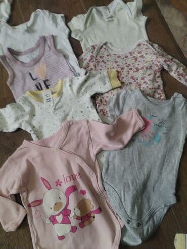 Bundle: Bodysuits, For girls, age: up to 3 months