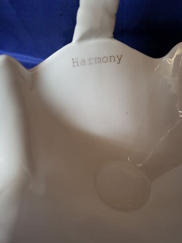 zemljane posude: Korpa nova,vintaz,bombonijera Limonz stil Harmony. Porcelanska — 8