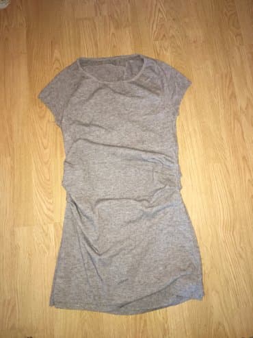 crop top c a: S (EU 36), M (EU 38), Jednobojni, bоја - Braon — 1
