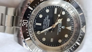 sat zenski: Dva muška ručna sata – sportsko/ronilački stil, čelične narukvice. 1) — 10