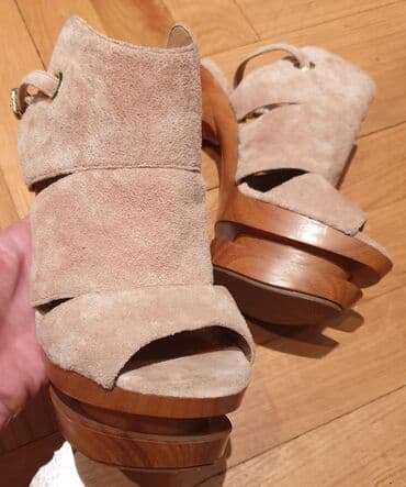 mokasine sa stiklom: Sandals, 39 — 4