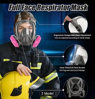 Mašine za čišćenje i održavanje: ✅ Zaštitna maska za celo lice 60923 + filteri Nova profesionalna — 4