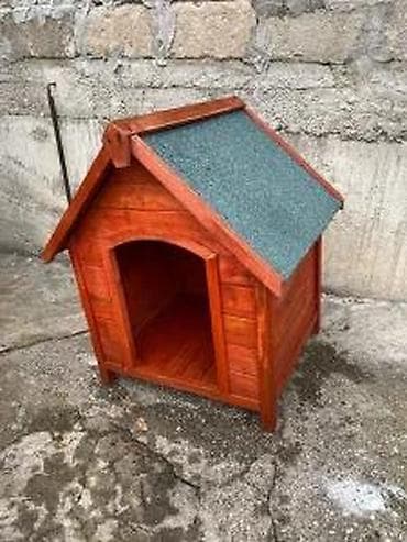 kucice za pse krusevac: Drvena kućica za psa - Materijal: masivno drvo, površinski zaštićeno — 3