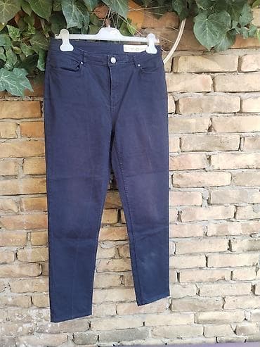 step helanke: Teget ženske farmerke ESMARA - Model: Slim Fit, High Waist (visok — 4