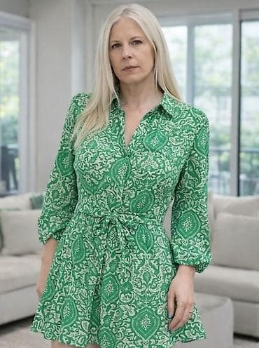 Predivna haljina, viskosa. Vel s-m