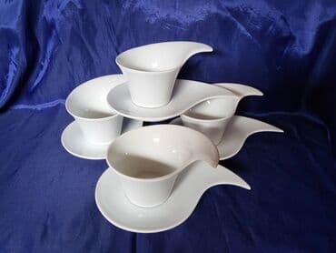 porcelanske solje za caj: Solje nove,vintaz porcelanske. Solje lep oblik. Cena je — 1