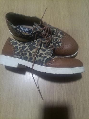 satovi stara pazova: Ženske ravne cipele SEMS Shoes, brogue stil. - Model: vezivanje — 3