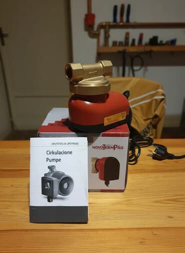 Cirkulaciona pumpa NOVOTERM PRO + ekspanziona posuda ROMSTAL HABITAT na lalafo.rs Cirkulaciona pumpa NOVOTERM PRO + ekspanziona posuda ROMSTAL HABITAT