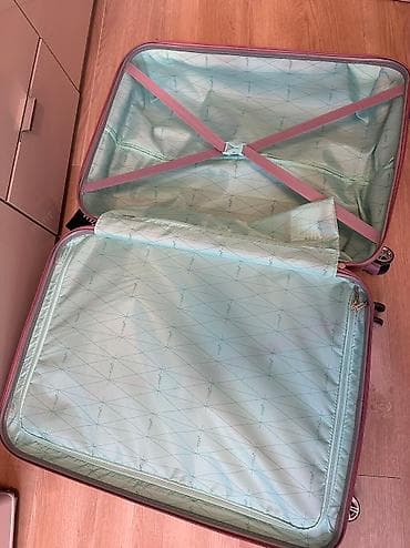 deciji koferi za putovanja: TITAN WILD ROSE. Veliki Putni kofer. Veličine L, dimenzije — 8