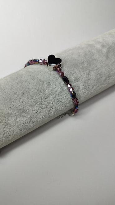 hermes torbe original cena: Narukvica sa privjeskom srce - Delikatna narukvica od sitnih — 5