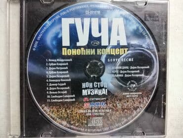 test iz engleskog za 3 razred: CD Guca-Ponocna muzika, 2005, ispravan CD Guca vas zove, 2009 — 1