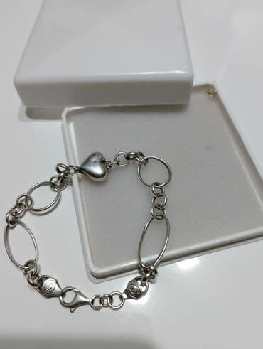 silver 925: Lančana narukvica, Materijal: Srebro — 2