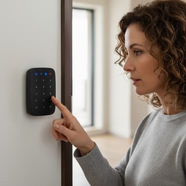 led maska za lice: AJAX Keypad crni 🔲 Bežična touch sense tastatura 🔐 Omogućeno — 1