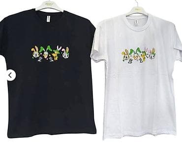 black squad majice: Pamucne turske majice sa elastinom. Boje:bela i crna Vel.S,M,L,XL 1950 — 1