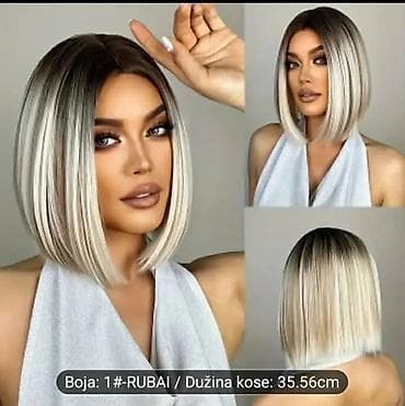 glo hyper cena: Perike – više modela i dužina - Tip: ženske modne perike sa dugim — 7