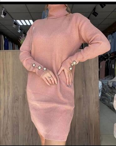 leprsave duge haljine: M (EU 38), Oversize, Long sleeves — 4
