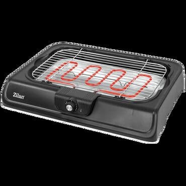 Električni roštilj. Lako podešavanje temperature. Posuda za kapljanje