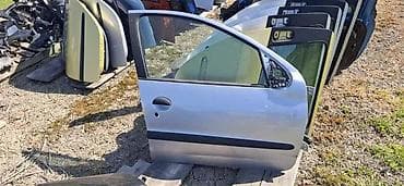 sema osiguraca opel zafira a: DESNA VRATA SIVA ZA PEUGEOT 206 | vrata malo ostecena,vidi se — 2