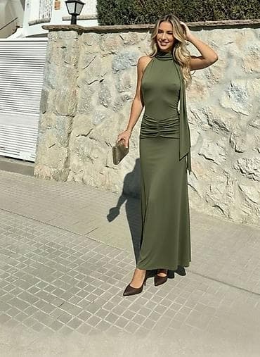 doca haljine: ❤️Elegantna duga haljina bez rukava
✅2600 din — 3