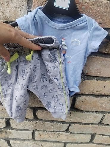 Lot odeće za bebe dečake, veličina 68. Sadržaj: - Više bodija kratkih na lalafo.rs Lot odeće za bebe dečake, veličina 68. Sadržaj: - Više bodija kratkih