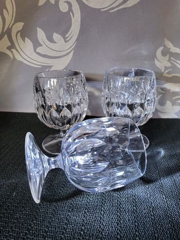 case za zestoko pice: Case nove,kristal,rucni rad Nachtmann Nemacka za zestoko pice 80te — 6