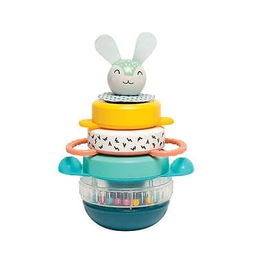 ranac nindza kornjace: Taf Toys dindolino – šarena igračka za slaganje sa prijateljskim zekom — 1