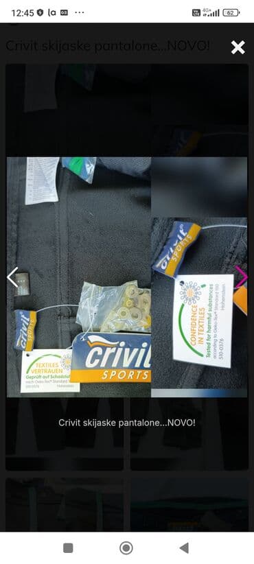 zlatna haljina sa sljokicama: Crivit Sports, XL, bоја - Siva — 4