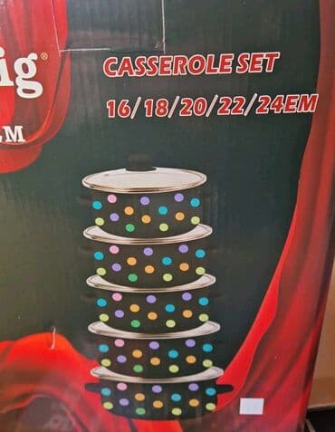 komplet serpe metalac cena: NOVOO

KONING set serpi
4,5l
 3l
 2l
1,5l
 1l
Cena 5000 — 3
