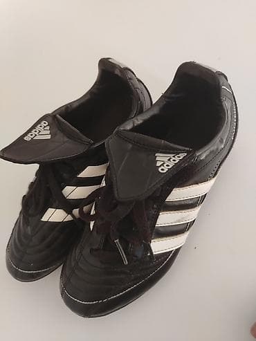 Lov i ribolov: Adidas kopačke za fudbal – broj 38 klasičan model u crnoj boji sa — 5