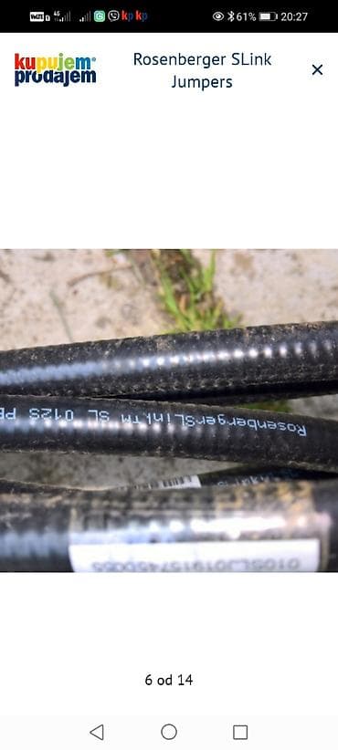 polovni ormari njuskalo: Rosenberger SLink jumpers – profesionalni koaksijalni kablovi za — 5