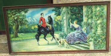 komode sa ogledalom za spavacu sobu: Painting, 40 x 80 cm, Used — 5