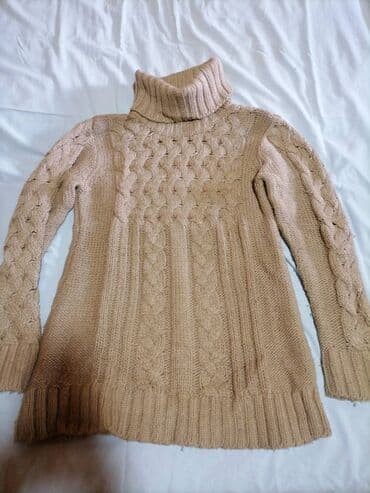 h: M (EU 38), Wool, Casual cut, Embroidery, Single-colored — 1