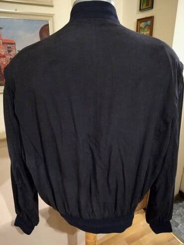 replay majice sa kragnom: Transitional jacket, XL (EU 54), color - Blue — 2