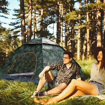 Kamp šator – kamuflažni, dvoslojni kupolni model Шатор за две, три