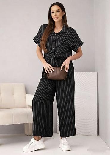 drzac za pantalone: ✅Ženski komplet – košulja i pantalone sa prugama
✅2700 din — 5