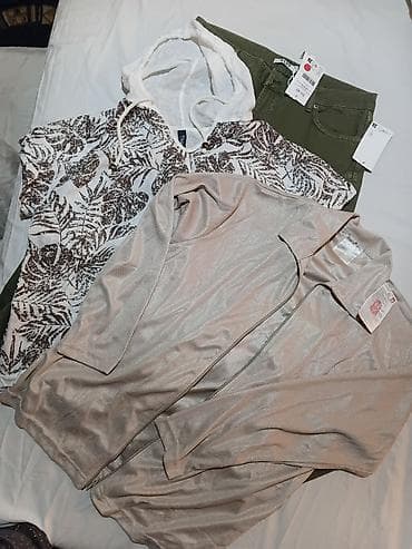 afrodita kompleti: Komplet ženske odeće – pantalone NA‑KD + letnji gornji delovi - — 1