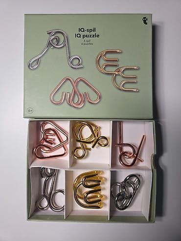 polovni traktori za decu: IQ metalne puzzle Set šest kombinovanih metalnih mozgalica. Cilj ovih — 1