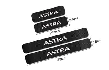set za reparaciju letve volana corsa c: Stikeri za prag automobila - karbon CORSA (OPEL) Stikeri za prag — 4